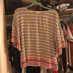 Flute Sleeve Max Studio Top